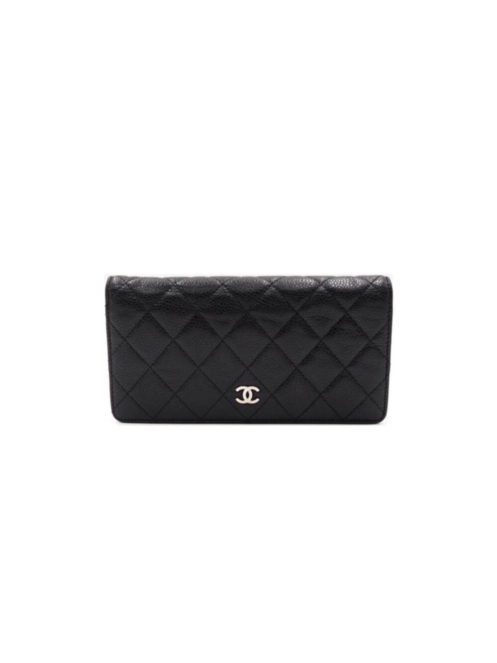 Chanel Caviar Flap Long Wallet #358715C57B